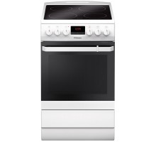 Плита электрическая Hansa FCCW58277, 50х60см, 62л, дисплей, белый