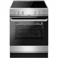 Плита електрична Hansa FCCX680009, 60х60см, 62л, нержавіюча сталь