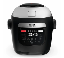 Мультиварка-мультипіч Tefal MY741CF1 Multicook Actifry, 1334Вт, чаша-6л, сенсорне керув., 14 програм, метал/пластик, чорний