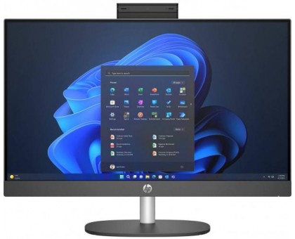 Комп'ютер персональний моноблок HP 8T3N2ES 245-G10 23.8" FHD IPS AG, AMD R7-7730U, 16GB, F512GB, UMA, WiFi, кл+м, DOS, чорний