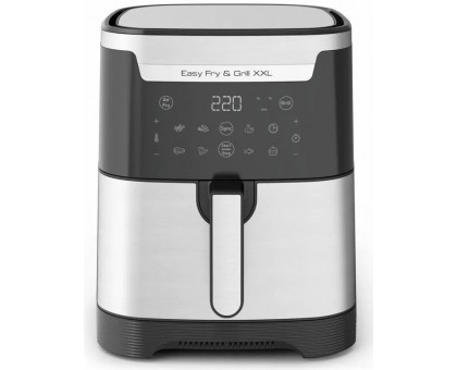 Мультипіч Tefal EY801D15 EasyFry&Grill XXL, 1830Вт, чаша-6.5л, сенсорне керув., 8 програм, пластик, чорно-сірий Мультипіч Tefal EY801D15 EasyFry&Grill XXL, 1830Вт, чаша-6.5л, сенсорне керув., 8 програм, пластик, чорно-сірий