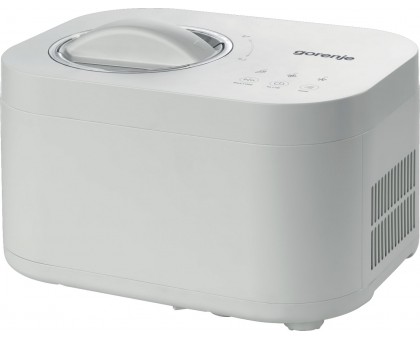 Морозивниця Gorenje ICM10W 100Вт, чаша-1л, час приготув.-30мін, пластик, білий Морозивниця Gorenje ICM10W 100Вт, чаша-1л, час приготув.-30мін, пластик, білий