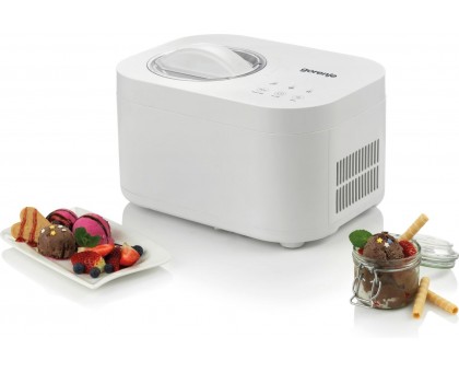Морозивниця Gorenje ICM10W 100Вт, чаша-1л, час приготув.-30мін, пластик, білий Морозивниця Gorenje ICM10W 100Вт, чаша-1л, час приготув.-30мін, пластик, білий