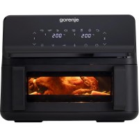 Мультипіч Gorenje AF2700BP 2700Вт, чаша-9л, сенсорне керування, 8 авто. програм, пластик, чорний