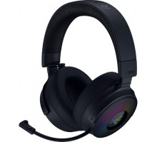 Гарнітура ігрова Razer RZ04-05160100-R3M1 Kraken V4 Pro, mini-jack/USB-A/BT/WL, RGB, чорний
