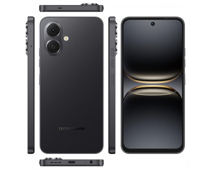 Смартфон TECNO 4894947089534 Spark Go 2 (KM4) 6.67" 3/64ГБ, 2SIM, 5000мА•год, Ink Black Смартфон TECNO 4894947089534 Spark Go 2 (KM4) 6.67" 3/64ГБ, 2SIM, 5000мА•год, Ink Black