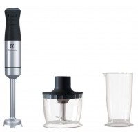 Блендер Electrolux E5HB1-6SS заглибний 800Вт, 3в1, чаша-700мл, чопер, чорний-метал
