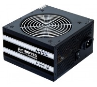 Блок живлення CHIEFTEC Smart  (550W), >85%, 120мм, 1xMB 24pin(20+4), 1xCPU 8pin(4+4), 2xMolex, 4xSATA, 2xPCIe 8pin(6+2)