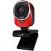 Вебкамера Genius 32200002408 Qcam-6000, FullHD, 30fps, manual focus, червоний