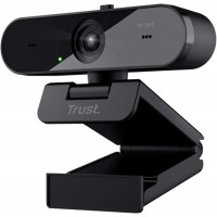 Вебкамера Trust 24733_TRUST Taxon ECO, 2K QHD, 30 fps, auto focus, OEM BOX, чорний