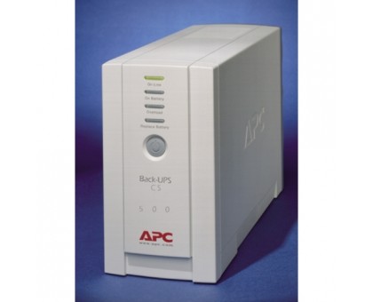 ИБП APC BK500EI Back-UPS CS 500VA/300W, USB, 3+1 C13 ИБП APC BK500EI Back-UPS CS 500VA/300W, USB, 3+1 C13