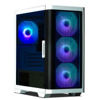 Корпус Zalman M4WHITE M4 без БП 2xUSB3.0, 1xUSB2.0 4x120мм ARGB VGA 320мм LCS ready TG Side Window mATX белый