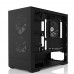 Корпус Zalman P30AIRBLACK P30 AIR без БЖ, 1xUSB3.0, 1xUSBType-C, 3x140мм ARGB, VGA 392мм, LCS ready, TG Side Panel, mATX, чорний