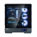 Корпус Zalman P50DSBLACK P50 DS без БЖ, 2xUSB3.0, 1xUSBType-C, 4x120мм ARGB, VGA 435мм, LCS ready, TG Side Panel, ATX, чорний