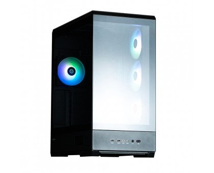 Корпус Zalman P50DSBLACK P50 DS без БЖ, 2xUSB3.0, 1xUSBType-C, 4x120мм ARGB, VGA 435мм, LCS ready, TG Side Panel, ATX, чорний