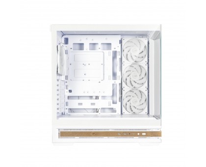 Корпус Zalman P40NAMUWHITE P40 NAMU без БЖ, 2xUSB3.0, 1x Type C, 3x120мм ARGB Reverse,  1x120мм ARGB, VGA 420мм, LCS ready, TG Side/Front Panel, ATX, білий