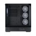 Корпус Zalman P40PRISMPLUSBLACK P40 Prism Plus без БЖ, 2xUSB3.0, 1x Type C, 3x120мм ARGB Reverse,  1x120мм ARGB, VGA 420мм, LCS ready, TG TG Side/Front/Top Panel, ATX, чорний