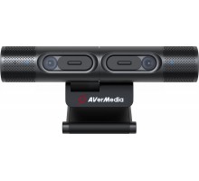 Вебкамера AVerMedia 61PW313D00AE PW313D DUALCAM SuperHD, 30fps, auto focus, чёрний