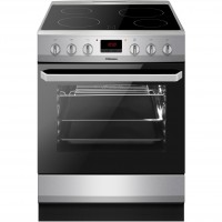Плита Hansa FCCX682009 электрическая стеклокерамическая, 62л, 60x60см, дисплей, конвекция, нерж