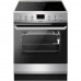 Плита Hansa FCCX682009 электрическая стеклокерамическая, 62л, 60x60см, дисплей, конвекция, нерж