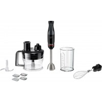 Блендер Bosch MSM4B670 погружной, 1000Вт, изм-тель, венчик, черный