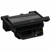 Гриль Tefal GC7P0810 прижимний Optigrill , 2000Вт, з`ємні пластини, метал, чорний