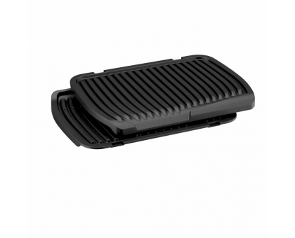 Гриль Tefal GC7P0810 прижимной Optigrill , 2000Вт, съёмные пластины, металл, черный