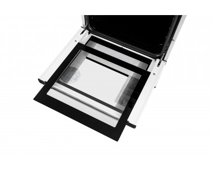 Плита ARDESTO FSC-F5060AW комбі, 52л, 50x60см, чавун, підсвічування, форсунки LPG (підключення газового балона), білий
