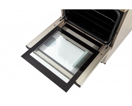 Плита ARDESTO FSC-F5060PS комби, 52л, 50x60см, конвекция, чугун, подсветка, форсунки LPG (подключение газового баллона), серебристый