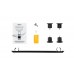 Плита ARDESTO FSC-F6060CW комби 3 газ + 1 электро, 64л, 60x60см, подсветка, форсунки LPG (подключение газового баллона), съемные направляющие, белый