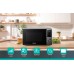 Мікрохвильова піч Gorenje MO20A3T4, 20л, електр. керув., 700Вт, дисплей, нерж