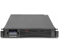 Джерело безперебійного живлення DIGITUS 2000VA/2000W, RTU2, LCD, RJ45, RS232, USB, 8xC13