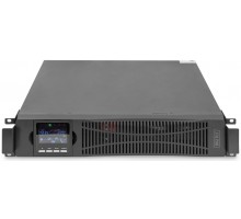 Источник бесперебойного питания DIGITUS OnLine, 2000VA/2000W, LCD, 8xC13, RJ45, RS232, USB, Rack/Tower