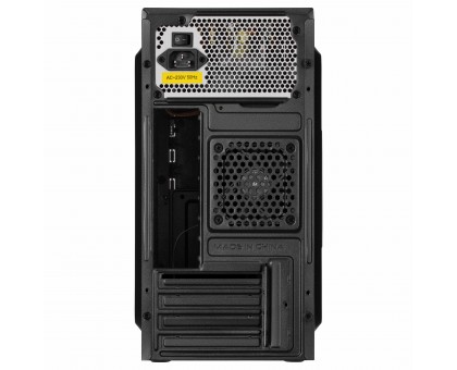 Корпус 2E 2E-TMX03-500 TeamX TMX03 з БЖ 2E 2E-TMX03-500 ATX500W, 2xUSB3.0, 1x80мм, VGA 220мм, mATX, чорний