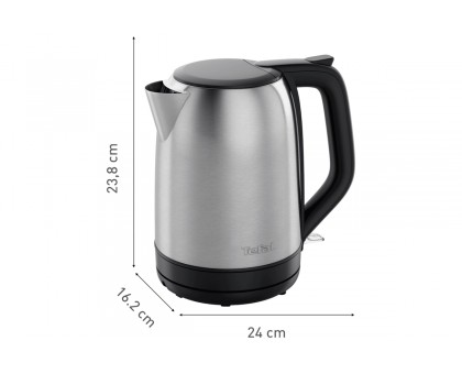 Электрочайник Tefal KO5S0DE0 Subito 1.7л, нержав. сталь, черный