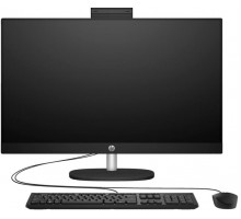 Комп'ютер персональний моноблок HP A45DXEA All-in-One 27" FHD IPS AG, AMD R7-7730U, 16GB, F512GB, UMA, WiFi, кл+м, DOS, чорний