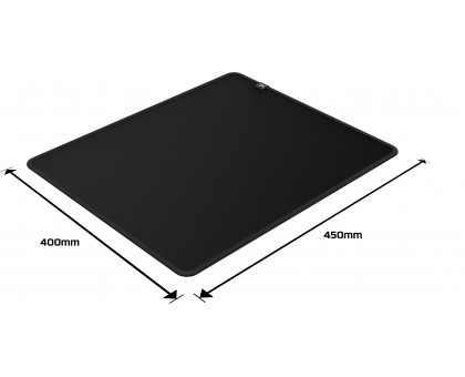 Ігрова поверхня HyperX 4Z7X4AA Pulsefire Mat, L (450x400x3мм), чорний
