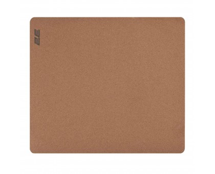 Килимок для миші 2E 2E-PAD-M-CORK CORK, M(450x400x2мм), коричневий