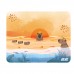 Килимок для миші 2E 2E-PAD-S-CAPY-YELLOW CAPYBARRA, S(250x200x2мм), жовтий