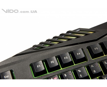 Клавіатура мембранна Genius 31310475104 Scorpion K-220, 104key, USB-A,  чорний