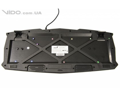 Клавіатура мембранна Genius 31310475104 Scorpion K-220, 104key, USB-A,  чорний
