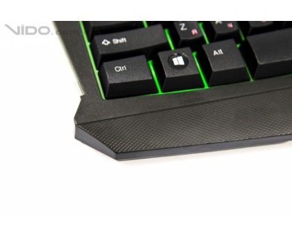 Клавіатура мембранна Genius 31310475104 Scorpion K-220, 104key, USB-A,  чорний