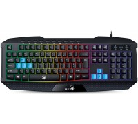 Клавіатура мембранна Genius 31310474105 Scorpion K-215, 114key, USB-A,  чорний