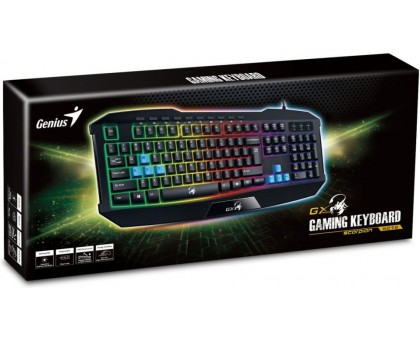 Клавіатура мембранна Genius 31310474105 Scorpion K-215, 114key, USB-A,  чорний