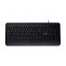 Клавіатура мембранна 2E 2E-KS109UB KS109 104key, USB-A, EN/UK/RU, чорний