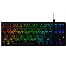 Клавиатура механическая HyperX 639N9AA Alloy Origins Core PBT 87key, AqUK, USB-A, EN/UA, RGB, черный
