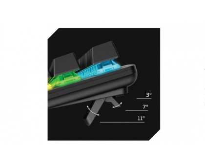 Клавіатура механічна HyperX 639N7AA Alloy Origins Core PBT 87key, Red, USB-A, EN/UA, RGB, чорний Клавіатура механічна HyperX 639N7AA Alloy Origins Core PBT 87key, Red, USB-A, EN/UA, RGB, чорний