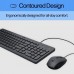 Комплект клавіатура та миша НР 150, USB-A, EN/UK, чорний