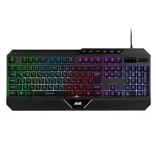Клавиатура мембранная 2E GAMING KG315 110key, USB-A, EN/UA, RGB, чёрный