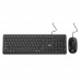 Комплект клавіатура та миша 2E 2E-MK405UBK MK405 USB-A, EN/UK/RU, чорний